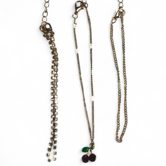 F21 Cherry Anklet Set - Picture 2 of 4